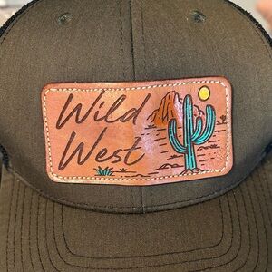 NWT..Wild West Cactus Patch Trucker Hat